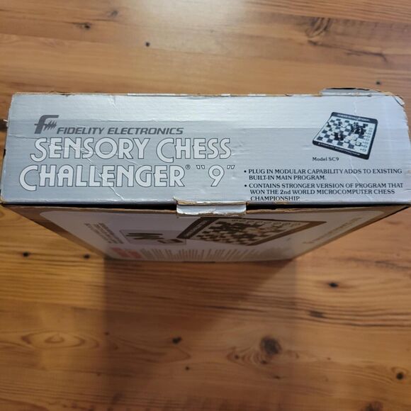 Chessboard Electronic Fidelity Sensory Chess Challenger 9 Vintage - Picture 9 of 16